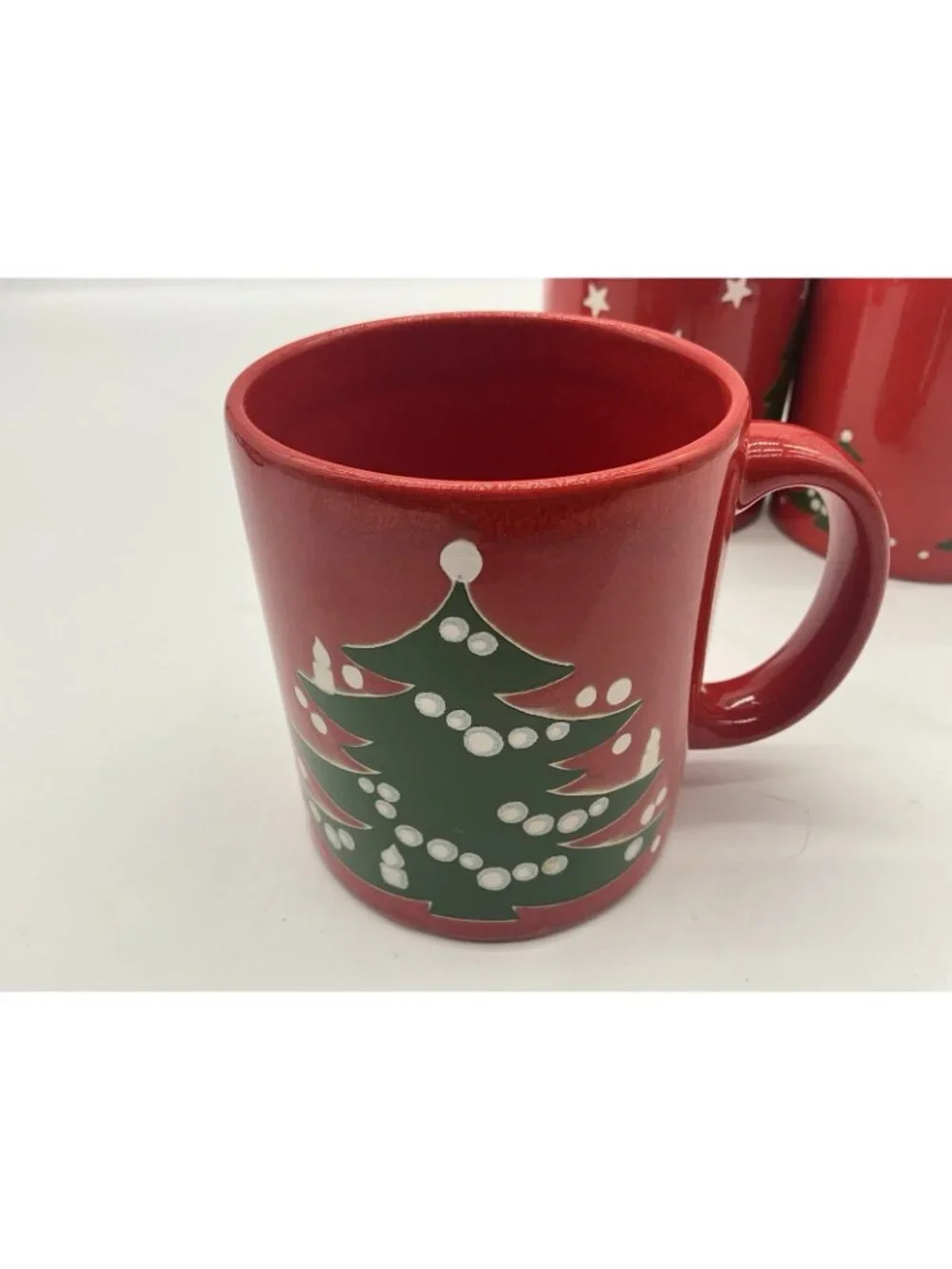 Waechtersbach Set of Four Vintage Coffee Mugs Each Different Design Christmas